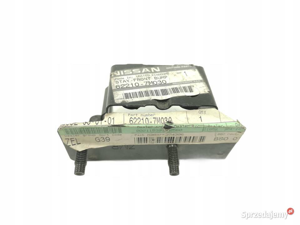 WSPORNIK ZDERZAKA PRZÓD NISSAN ALMERA TINO Części montażowe