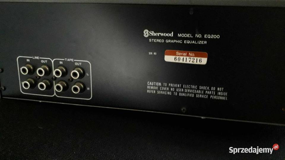 Sherwood korektor graficzny duża wieża Amplitunery Leżajsk