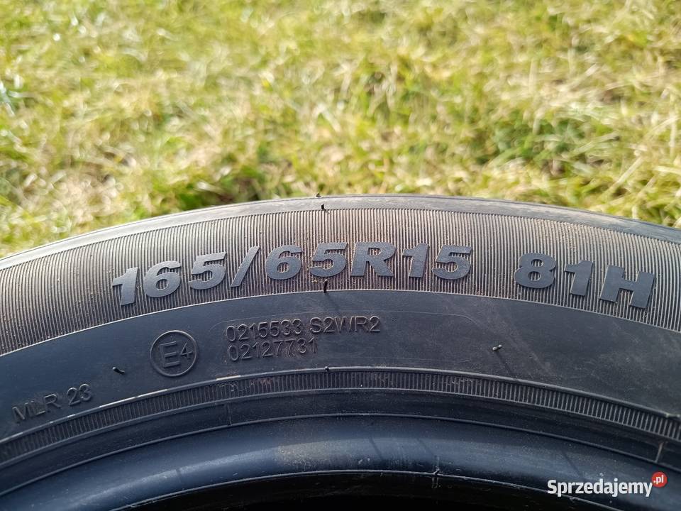 Sprzedam opony letnie 16565 R15 Grodzisk Mazowiecki sprzedam