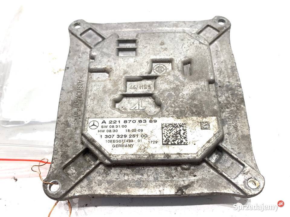 PRZETWORNICA XENON MERCEDES W221 A2218706389