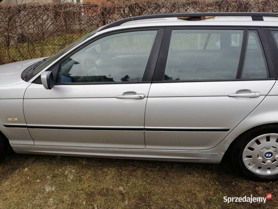 Bmw e46 drzwi przednie lewe titansilber części blacharskie