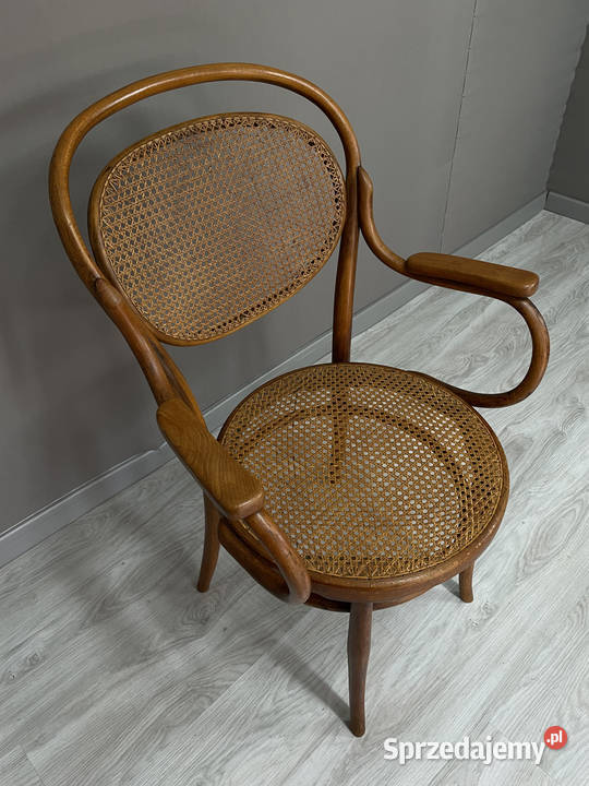 PIĘKNY FOTEL thonet Josef Jaworek 1900 Łódź