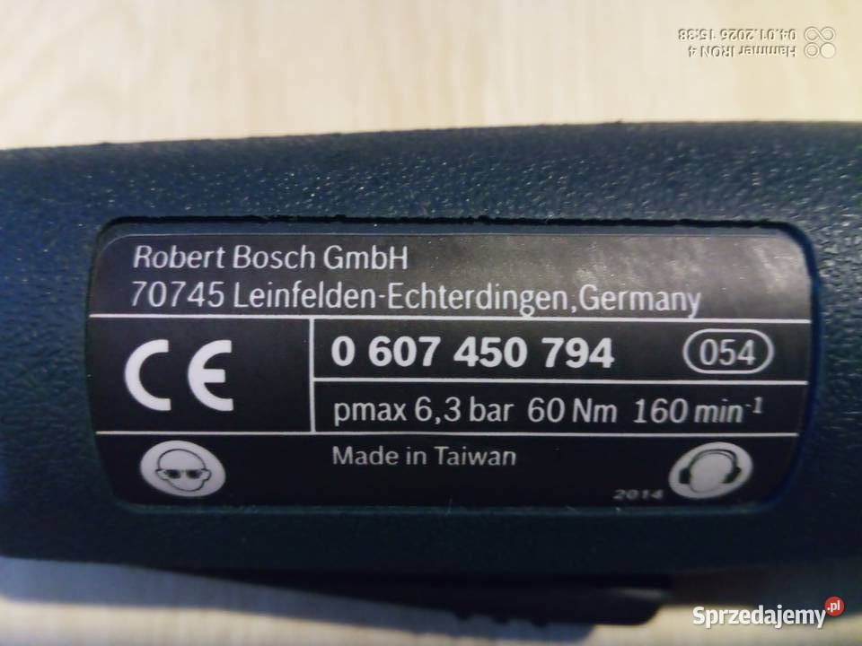 Klucz Pneumatyczny Bosch Ostrowiec Świętokrzyski sprzedam