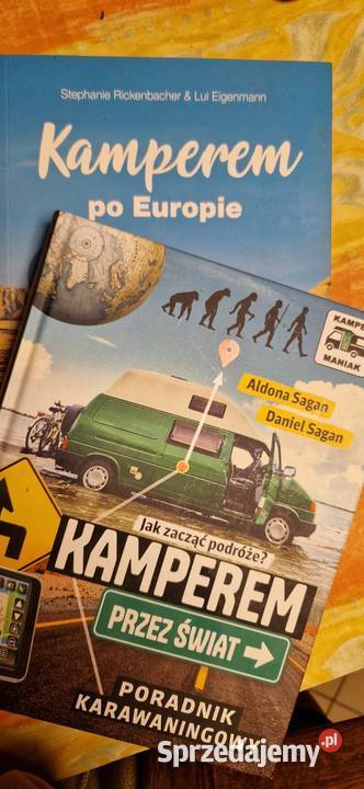 Poradnik vanlife 3 książki Jeziorki