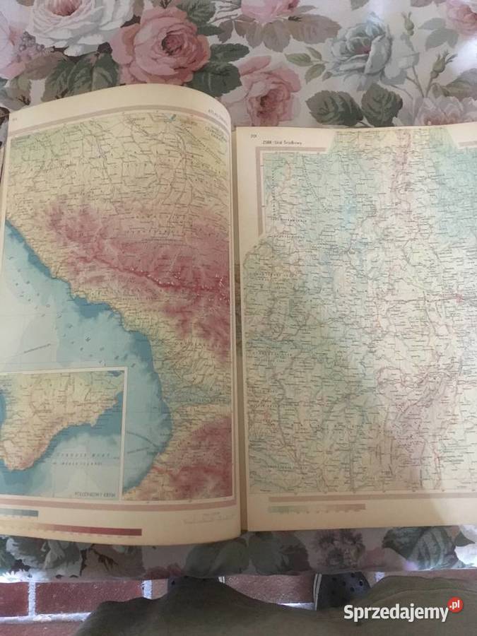 Atlas Świata PWN 1962 Zielonka