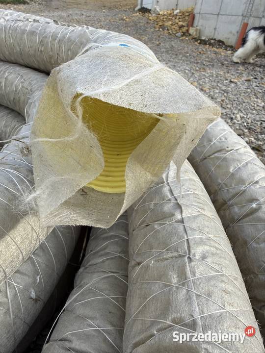 DYKA rura drenarska fi100 perforacja otulina 25 Lednica Górna