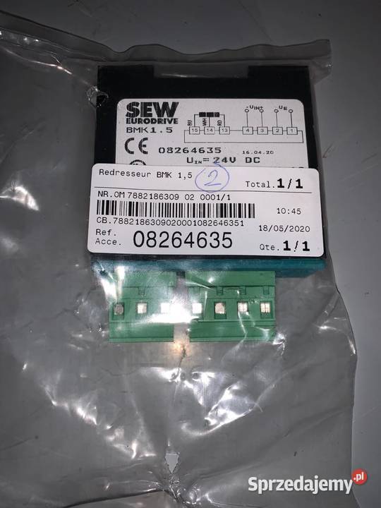 Serwomotor SEW RF37 DRN80MK4BE1HR 500W Warszawa