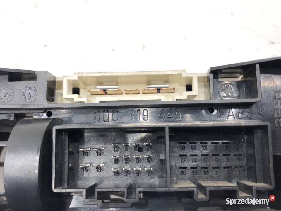 PANEL STEROWANIA NAWIEWU SEAT IBIZA III osobowe