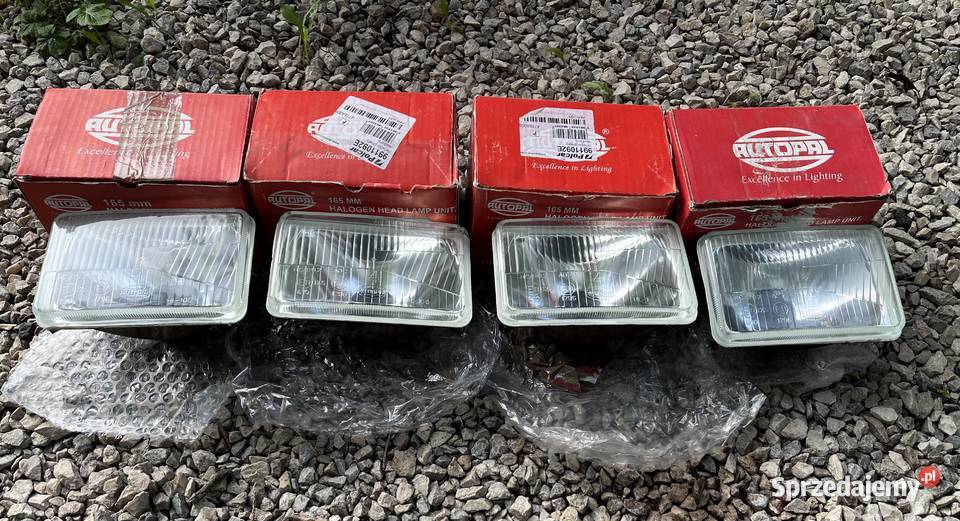 Halogeny lampy reflektory Autopal 165 Tajfun osobowe Lampy przednie Warszawa