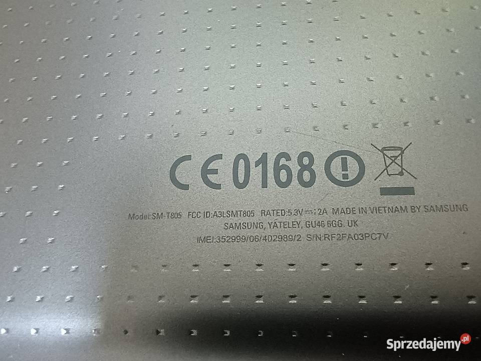 Tablet Samsung Galaxy Tab S 105 LTE SMT805 16 GB Kraków