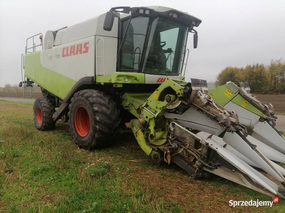Claas lexion 570 2007r nieuszkodzony warmińsko-mazurskie Pasłęk