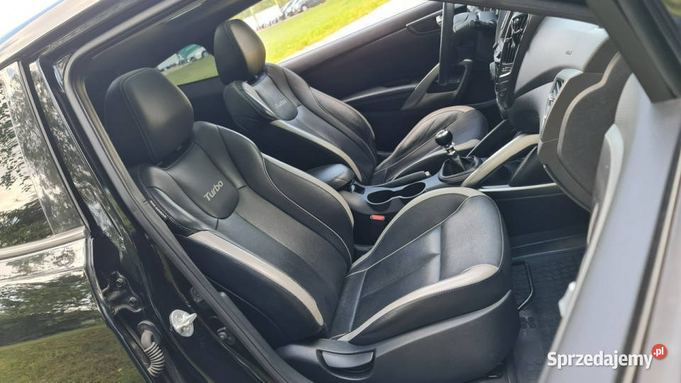 Hyundai Veloster 16 TURBO 186 NAVI Panorama garażowany Veloster Chmielnik