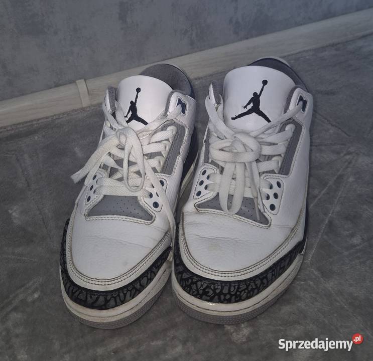 Buty chłopiec Jordan 3 Retro Midnight Navy 40 Łódź sprzedam