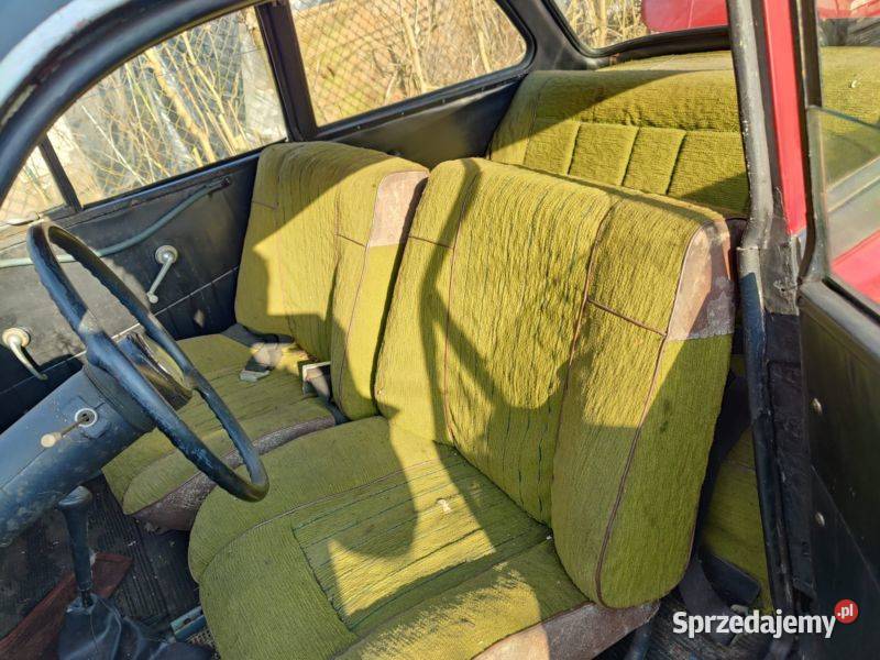 Syrena 104 kurołapka z dokumentami uszkodzony 104 łódzkie Łódź