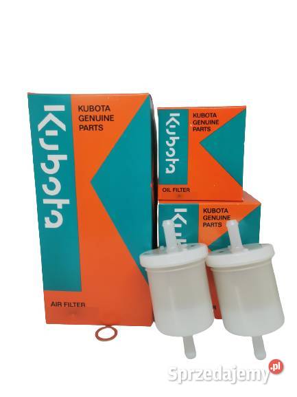 Oryginalny zestaw serwisowy filtry KUBOTA GZD15 Bielsko-Biała