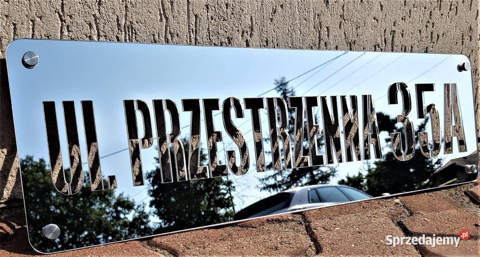 Tabliczka adresowa glamour personalizowana Częstochowa sprzedam