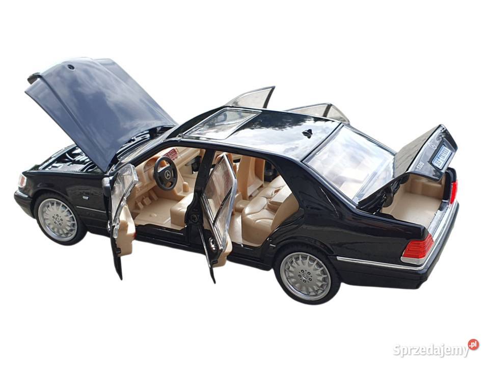 Model samochodu MercedesBenz W140 320 SEL 124 Cieszyn sprzedam