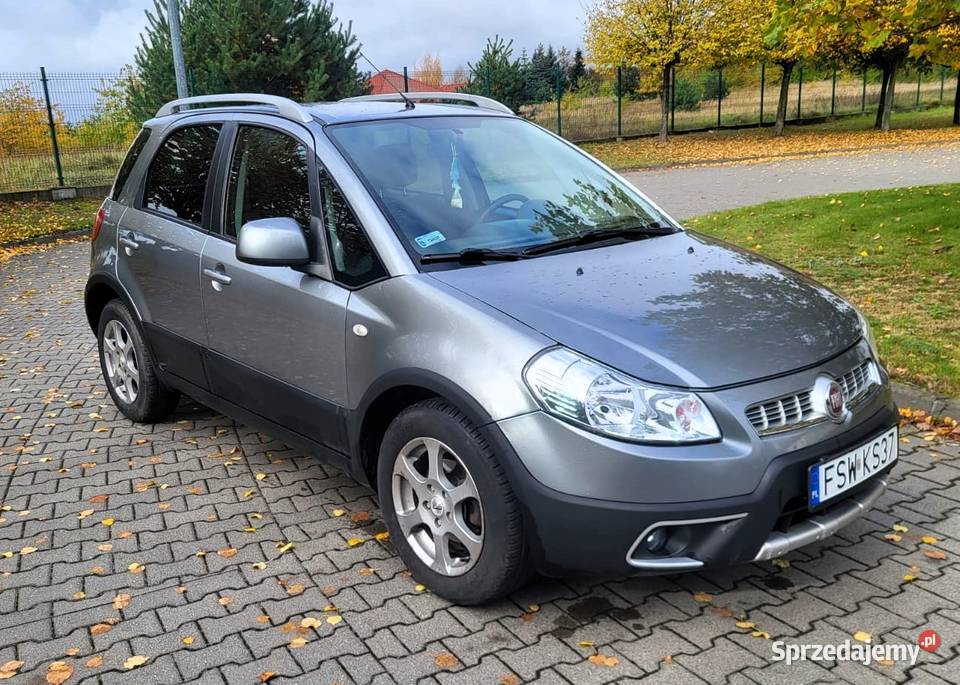 Fiat Sedici 16 16V 120 lift doinwestowany bogato ASR (kontrola trakcji) Poznań