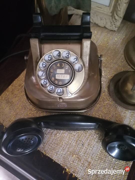 Stary telefon na tarcze z lat 50 tych Kraków