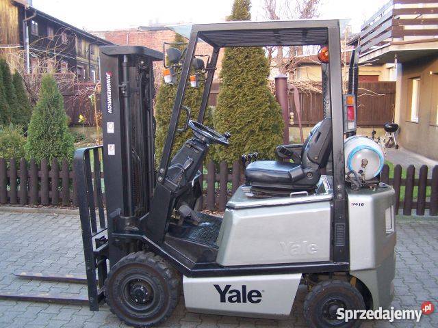 Wózek widlowy Yale GLP 16AF Pabianice Sprzedajemy.pl