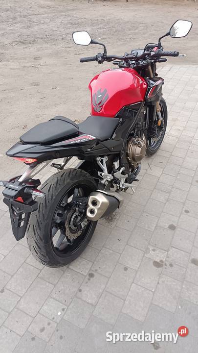 Honda cb500f 2022r Zieliniec