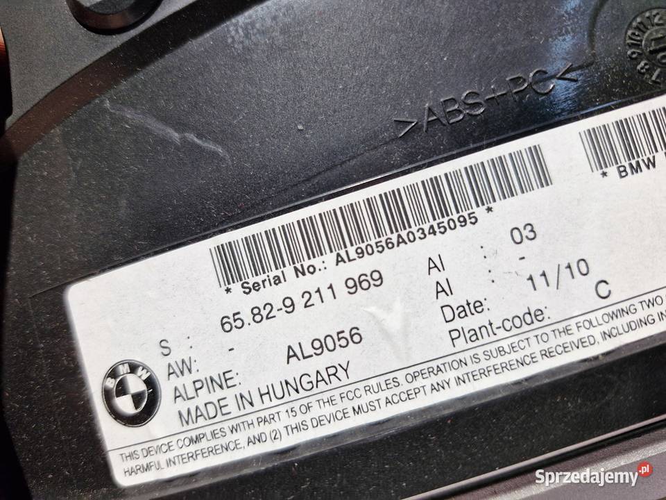 BMW E90 E91 NAWIGACJA CZYTNIK MONITOR IDRIVE Motoryzacja