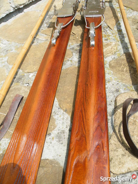 Narty ANTYK drewniane 208 KANDAHAR