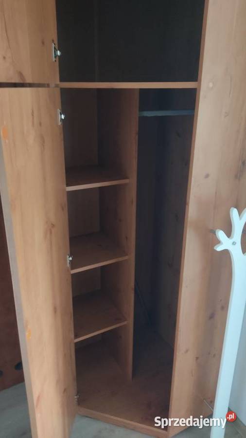 Szafa narożna z wieszakiem dzieci Szafy i garderoby Kędzierzyn-Koźle