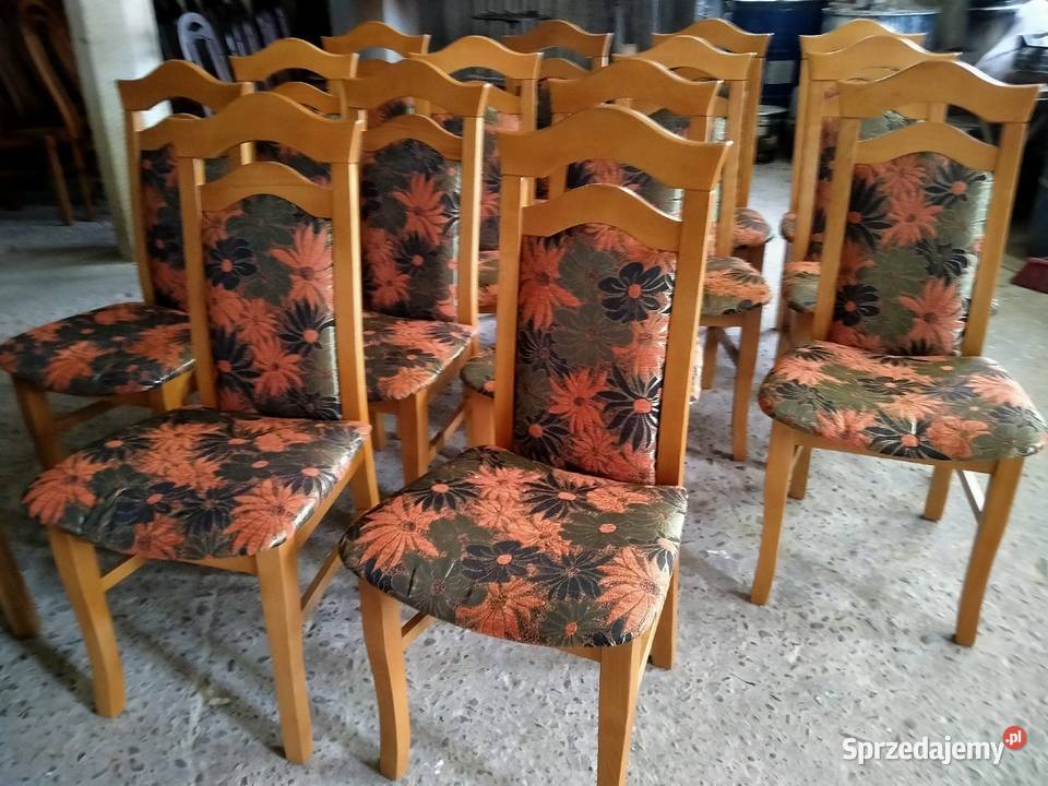 Nowoczesne krzesła bukowe Pruszcz Gdański