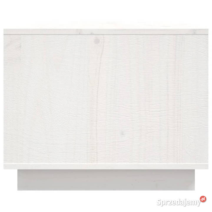 Stolik kawowy biały 80x50x40 lite drewno sosnowe Warszawa