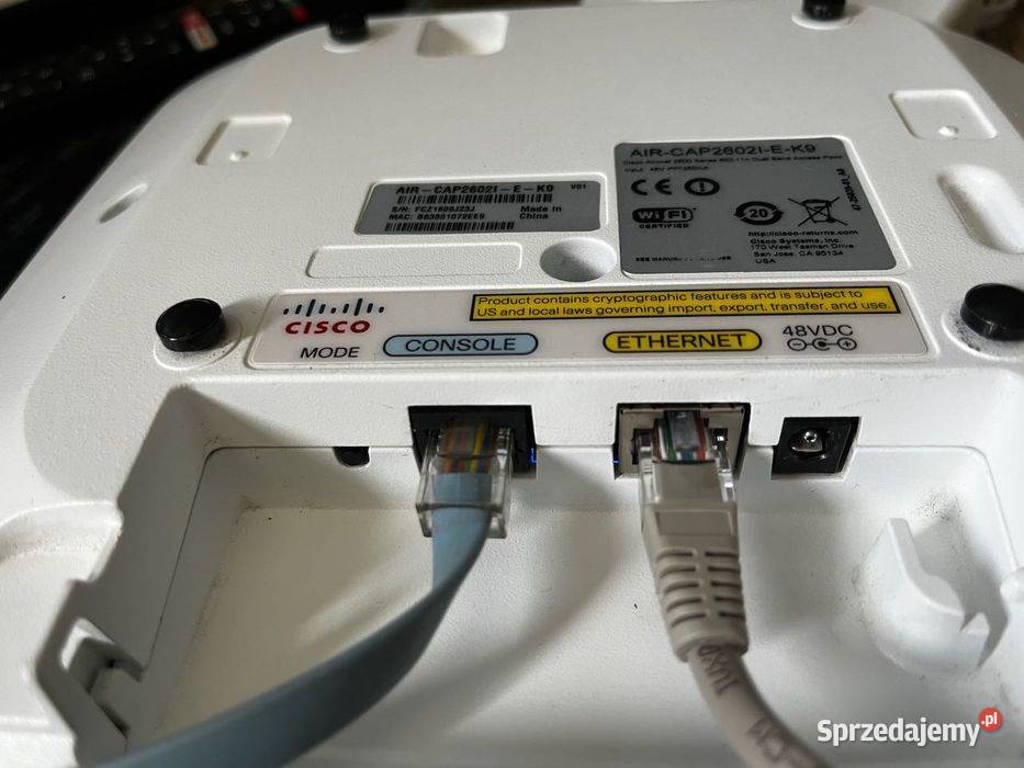 Cisco AIRCAP2602IEK9 Punkt dostępowy WiFi WLAN