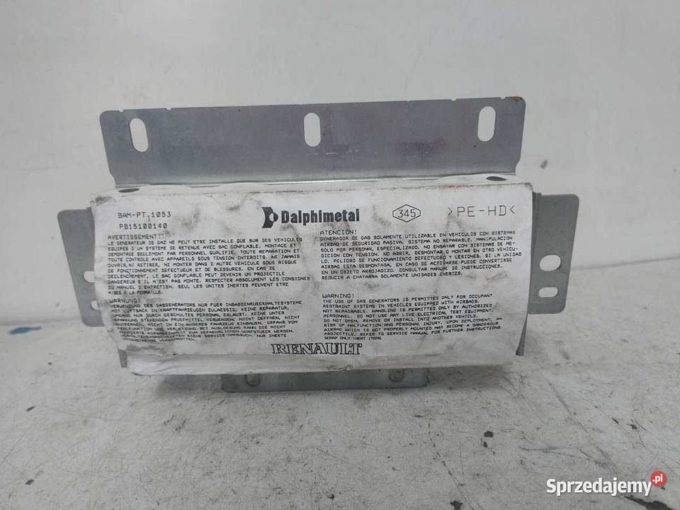 PODUSZKA AIRBAG PASAŻERA RENAULT MODUS osobowe wielkopolskie