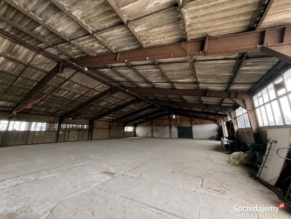 Hala hangar 856 m lotnisku i Międzynarodowym