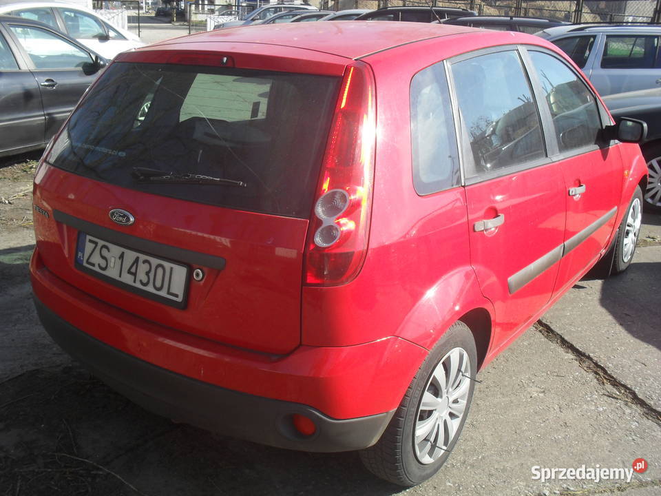 FORD FIESTA 13 GAZ SEKWzarej5drzwiowy I rej2007 Szczecin