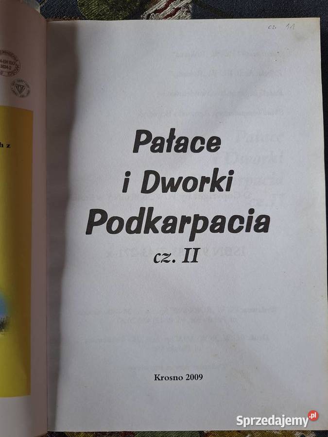 Pałace i dworki Podkarpacia 2 tomy