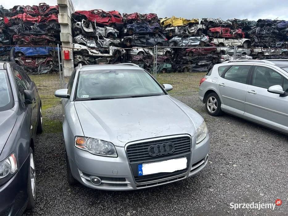 Audi A4 B7 0407 KOMPLETNY przód Zderzak Lampy Tychy