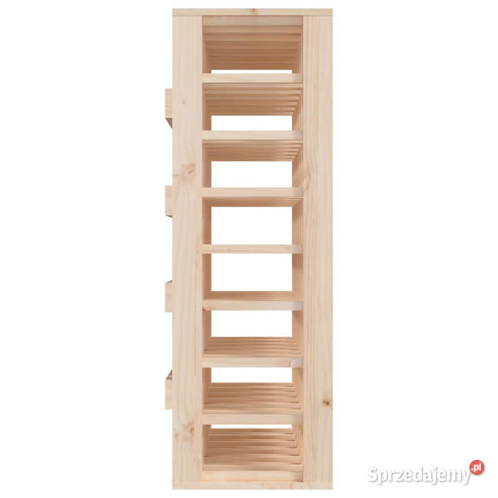Stojak na wino 70x33x94 lite drewno sosnowe Warszawa