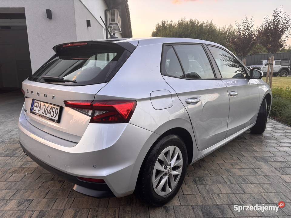 Skoda Fabia 10 Ambi FVAT salon ASR (kontrola trakcji) Pabianice