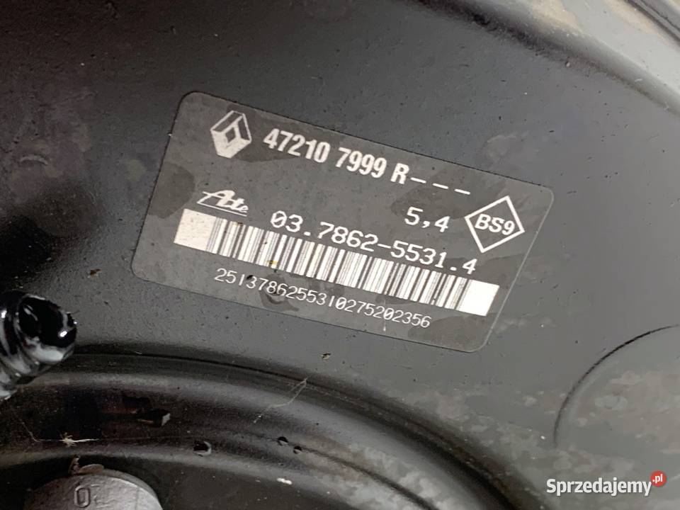 SERWO HAMULCOWE DACIA DOKKER 472107999R Kombi 16