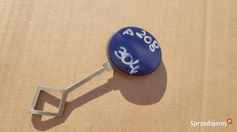 PEUGEOT 208 I ZAŚLEPKA HAKA ZDERZAK PRZÓD Ruda Śląska