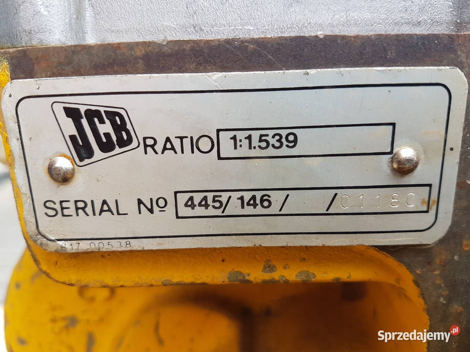 Skrzynia biegów JCB 3CX Gorzów Wielkopolski