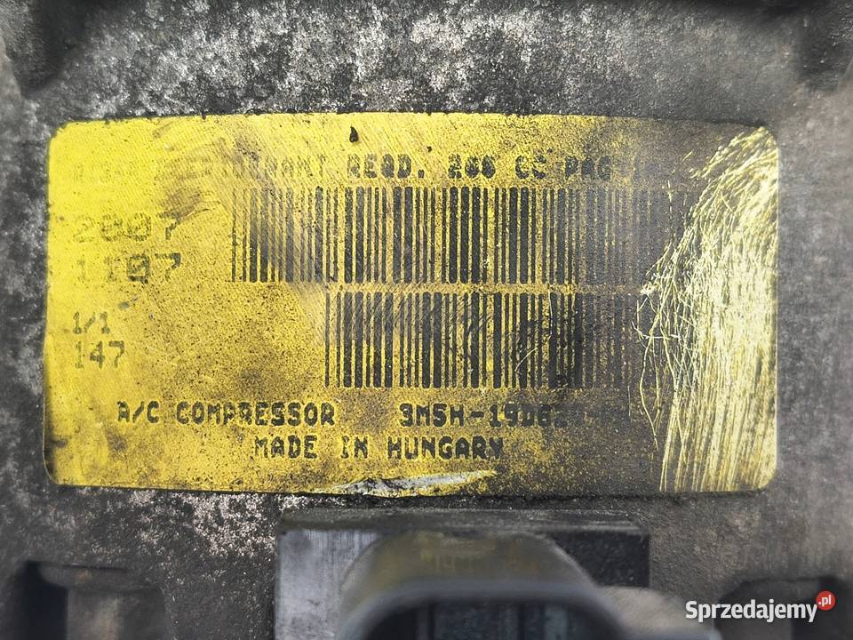 SPRĘŻARKA KLIMATYZACJI Ford Focus MK2 C 16 16V osobowe lubelskie Chełm
