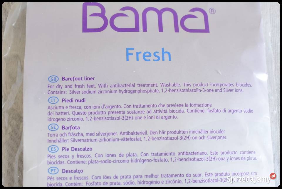 Wkładki odświeżające Bama Nowe rozmiar 45 sun Płock