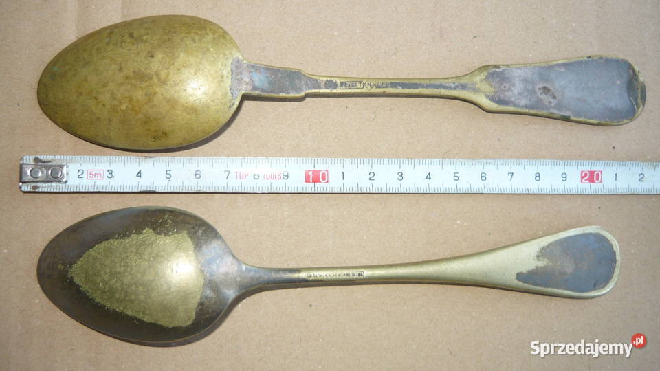 Łyżki posrebrzane NORBLIN FRAGET zestaw 2