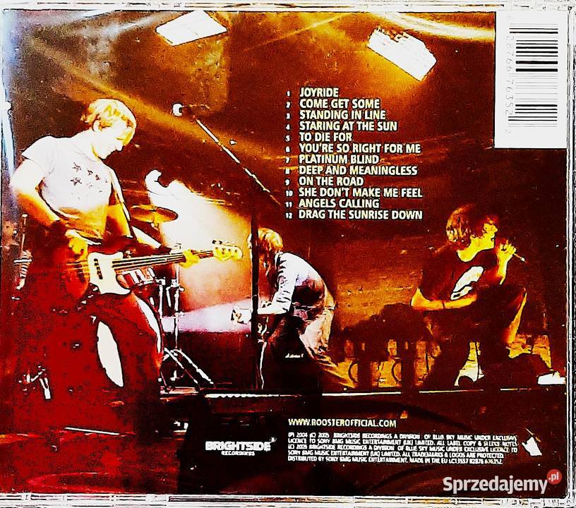 Album CD Zespołu ROOSTER Album Rooster Warszawa