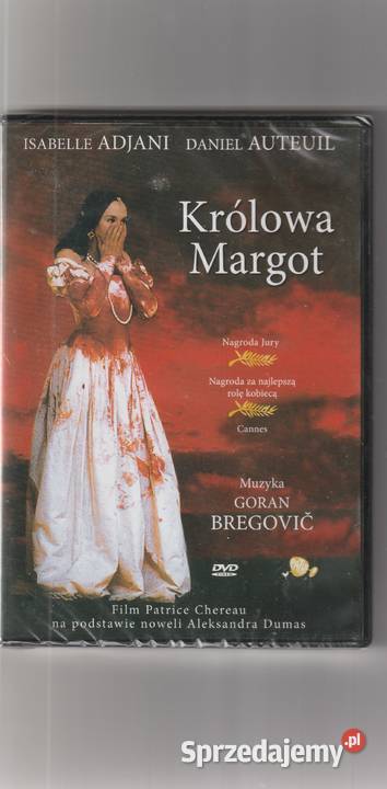 KRÓLOWA MARGOT Alexandre Dumas DVD Pruszków