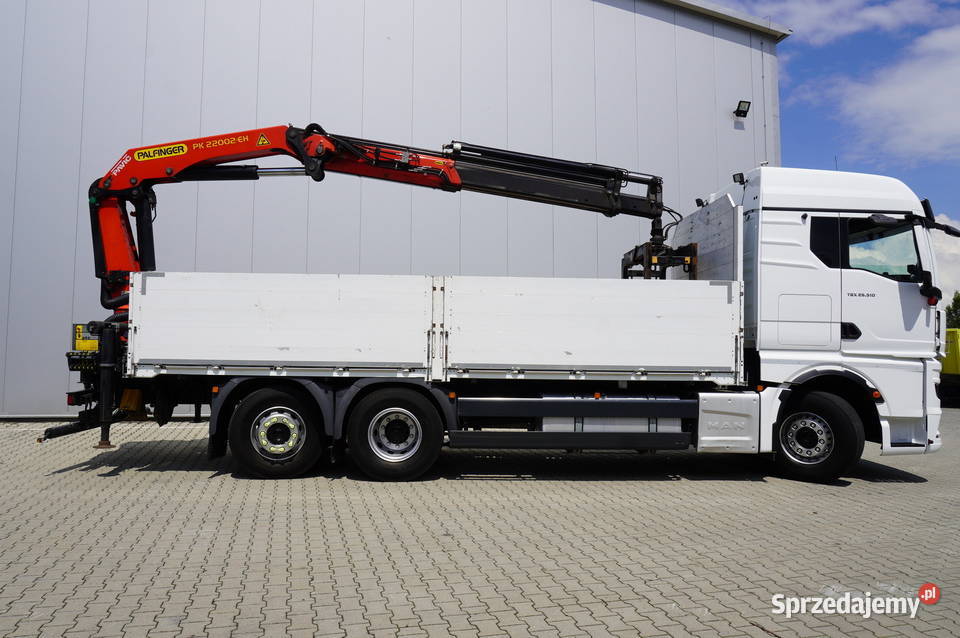 MAN TGX 26510 6x2 HDS Palfinger PK 22002EH C 13 tachograf Kraków