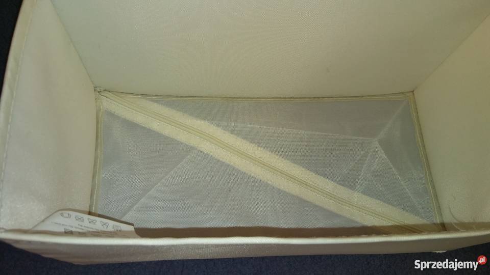 komplet pojemników 2 sztuki białe IKEA Poznań sprzedam