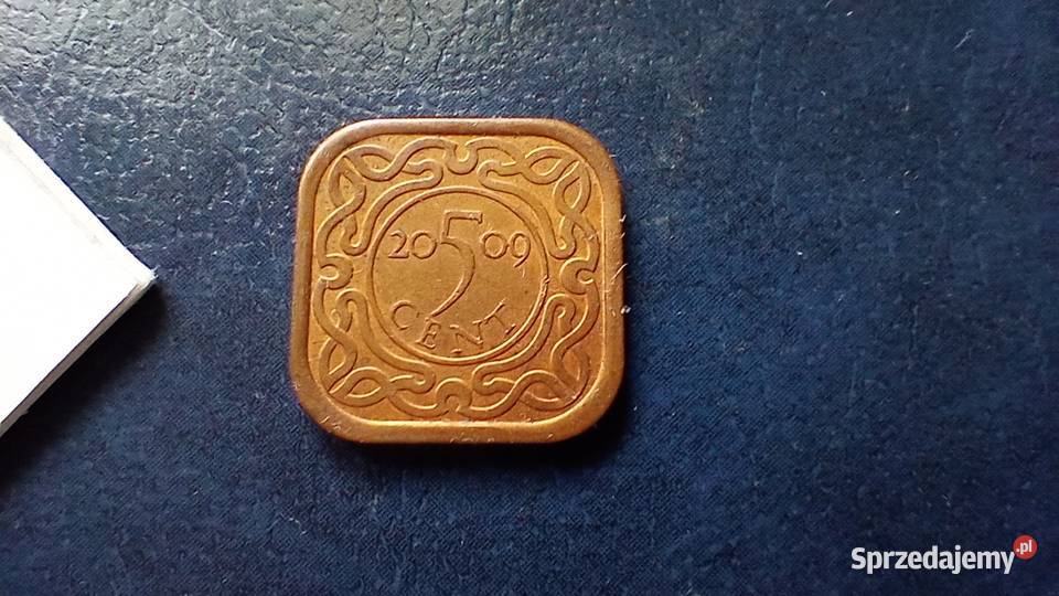 Stare monety 15 cent 2009 Surinam