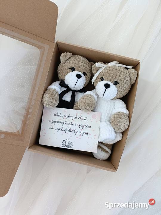 Misie ślubne handmade mazowieckie Warszawa